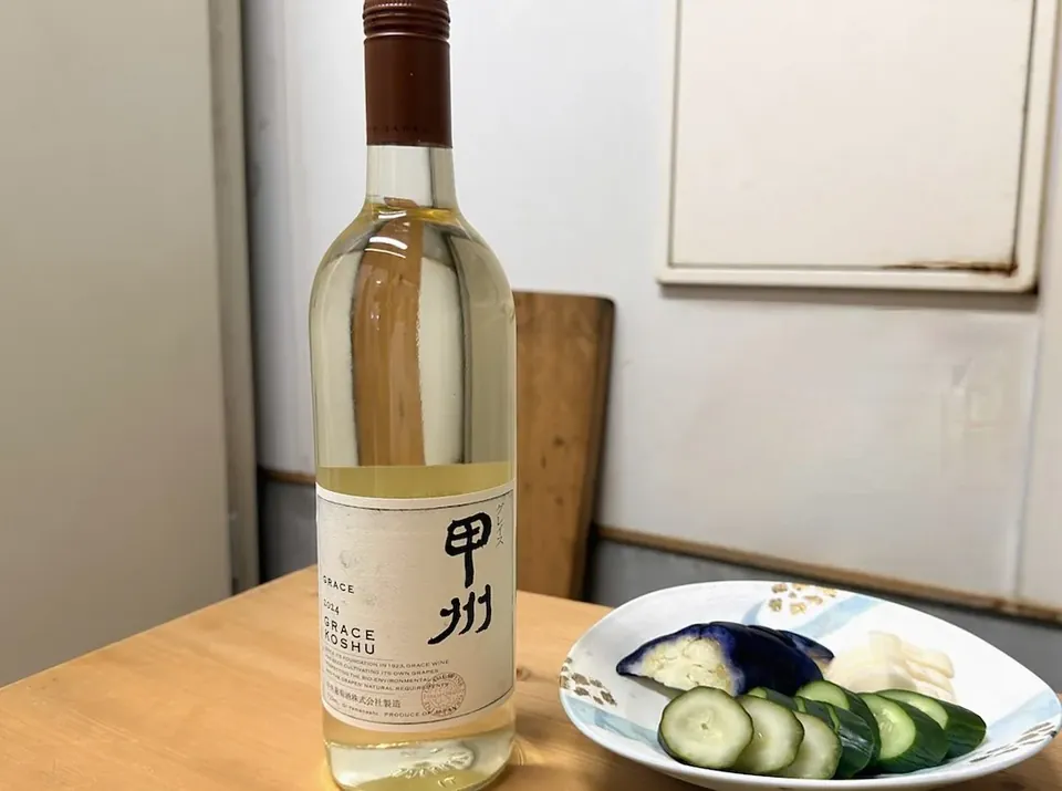 ワインとぬか漬け